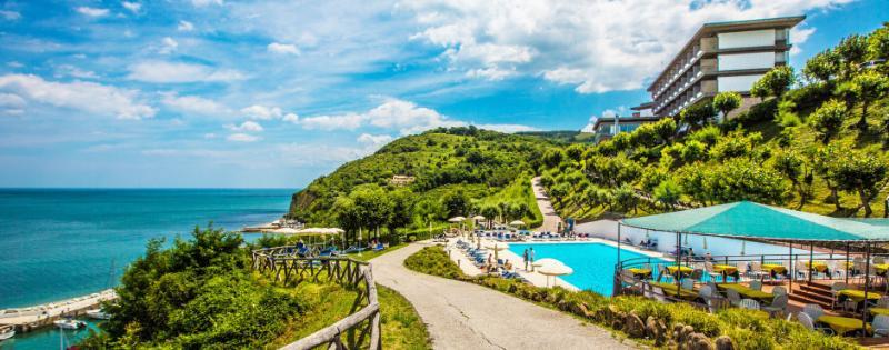 Hotel Capo Est Габичче-Маре Экстерьер фото